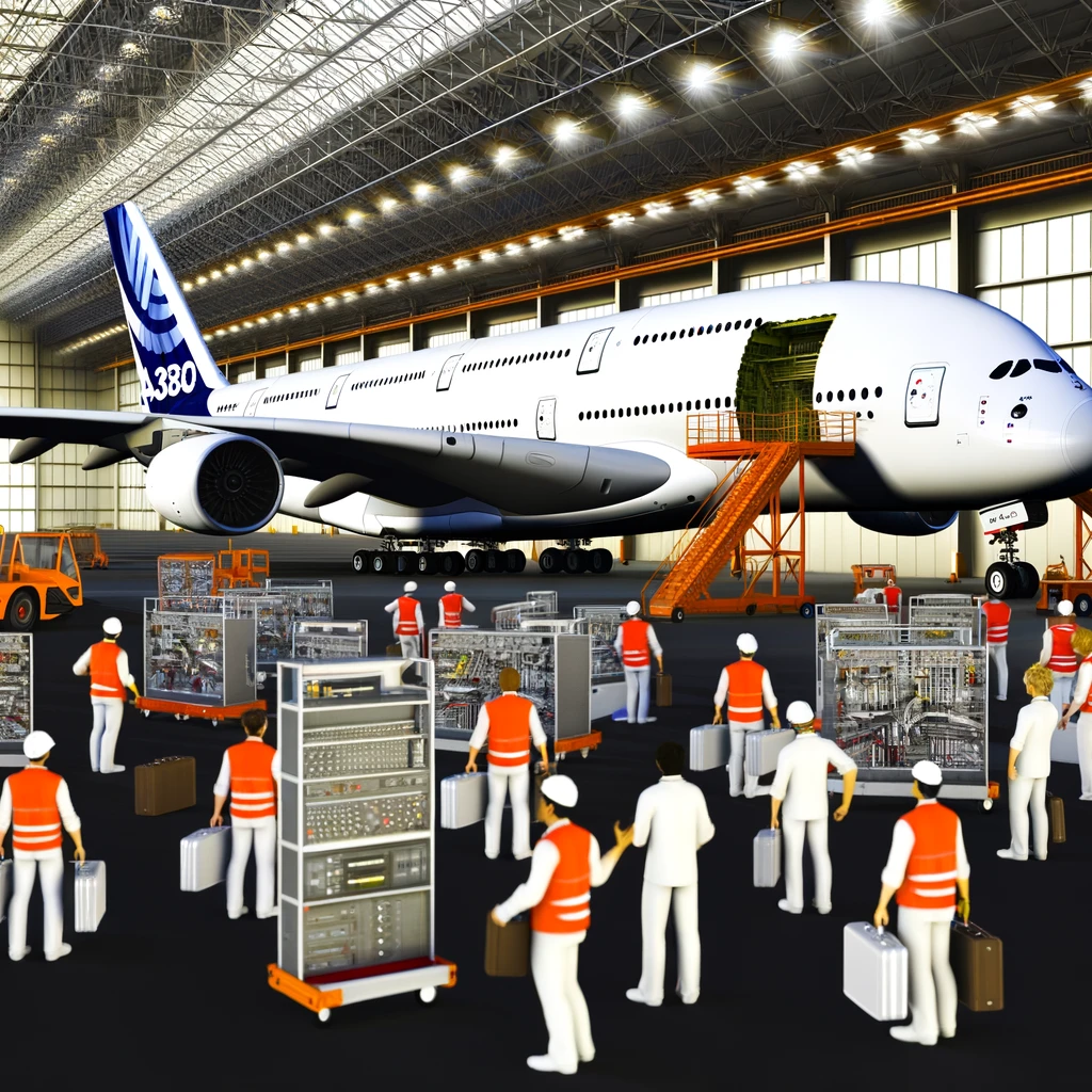 The Secret Life of an Airbus A380: Maintenance and Operations