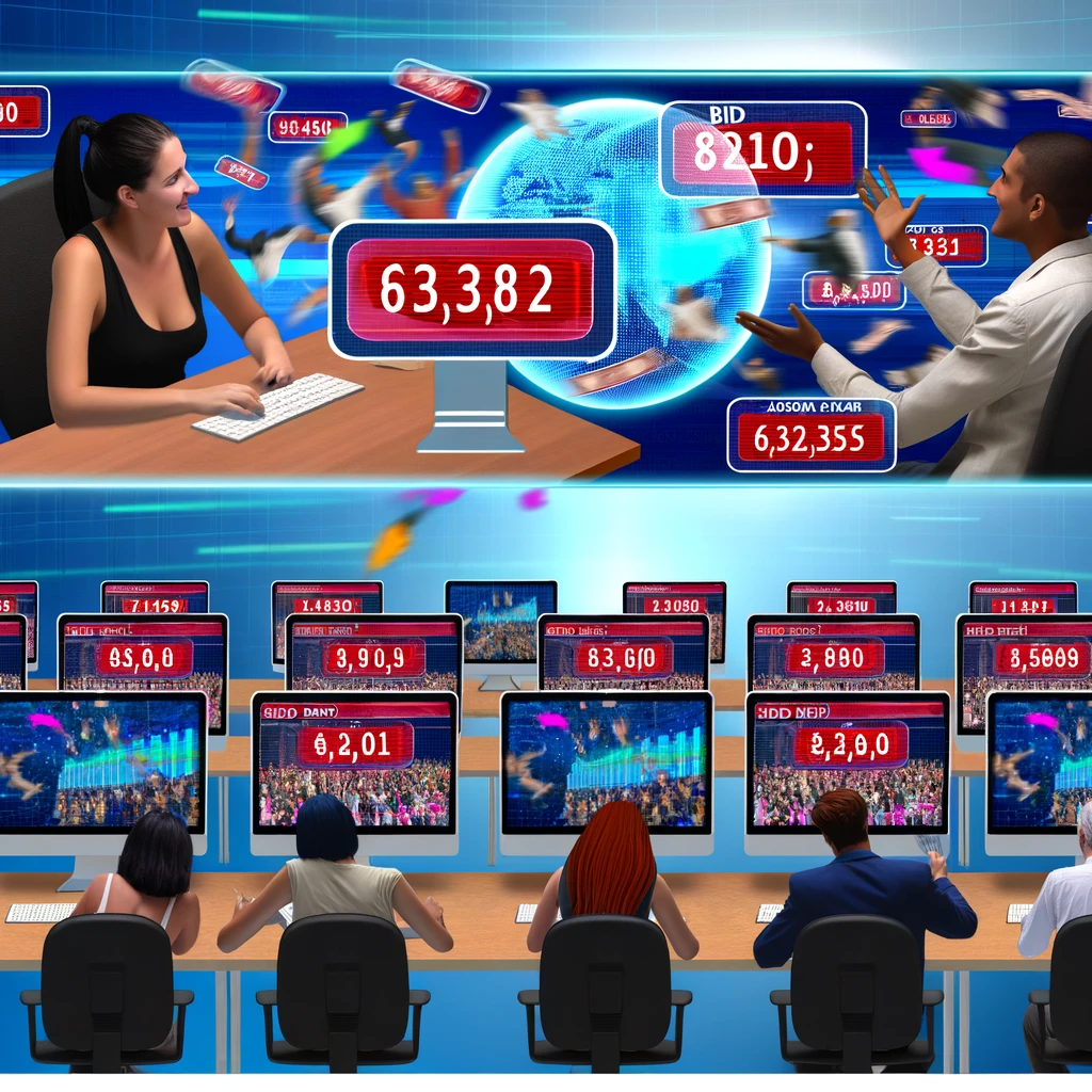 When Bidding Wars Go Viral: Epic Online Auction Battles