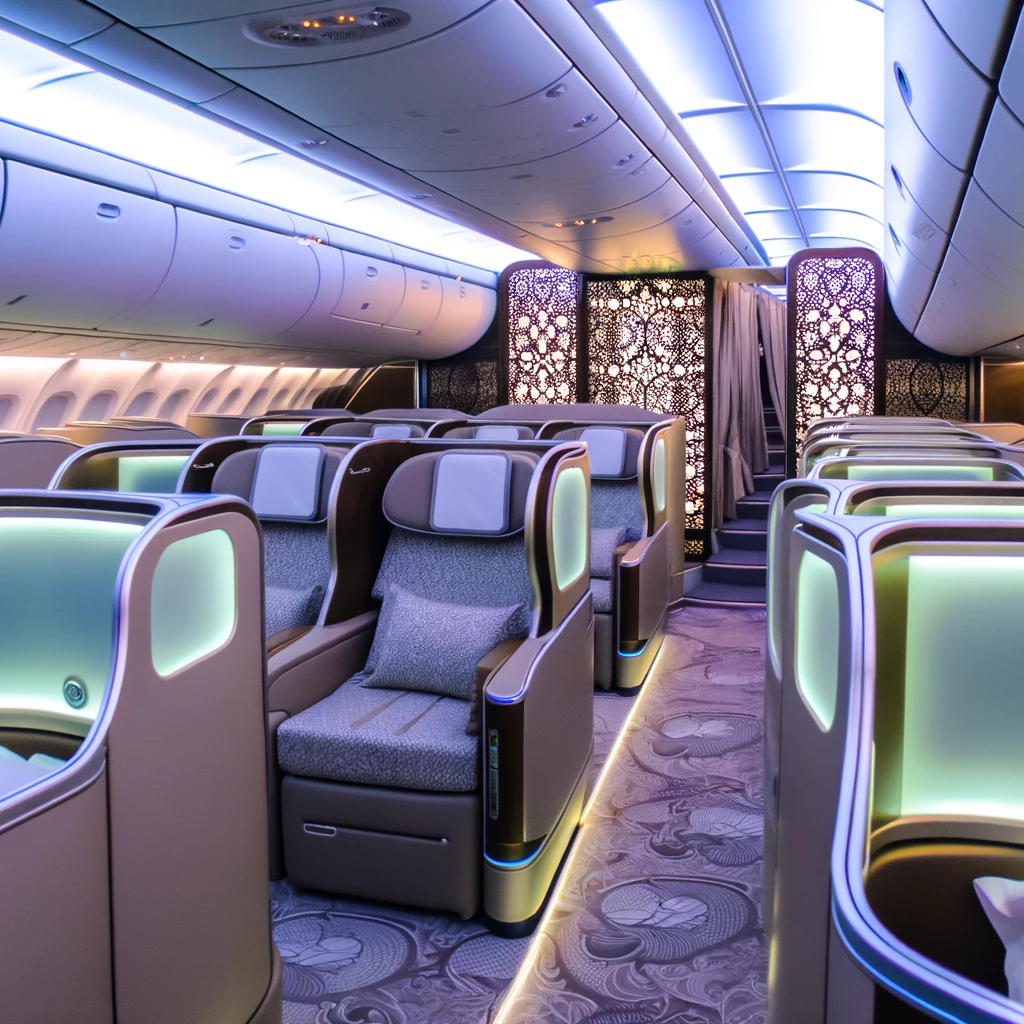 Inside the Airbus A380: A Peek into Luxury in the Air