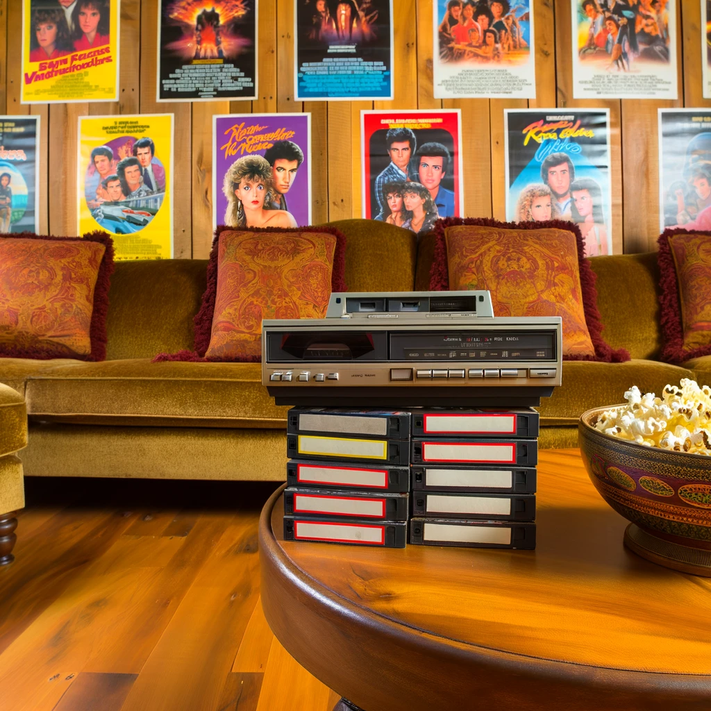 VHS and Chill: The Ultimate 80s Movie Night Line-Up