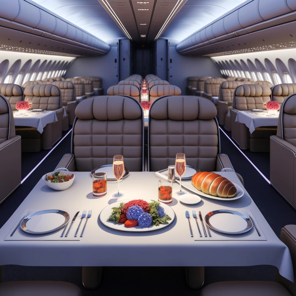 Sky-High Dining: Culinary Experiences on the Airbus A380